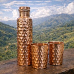 Set Botella + 2 vasos